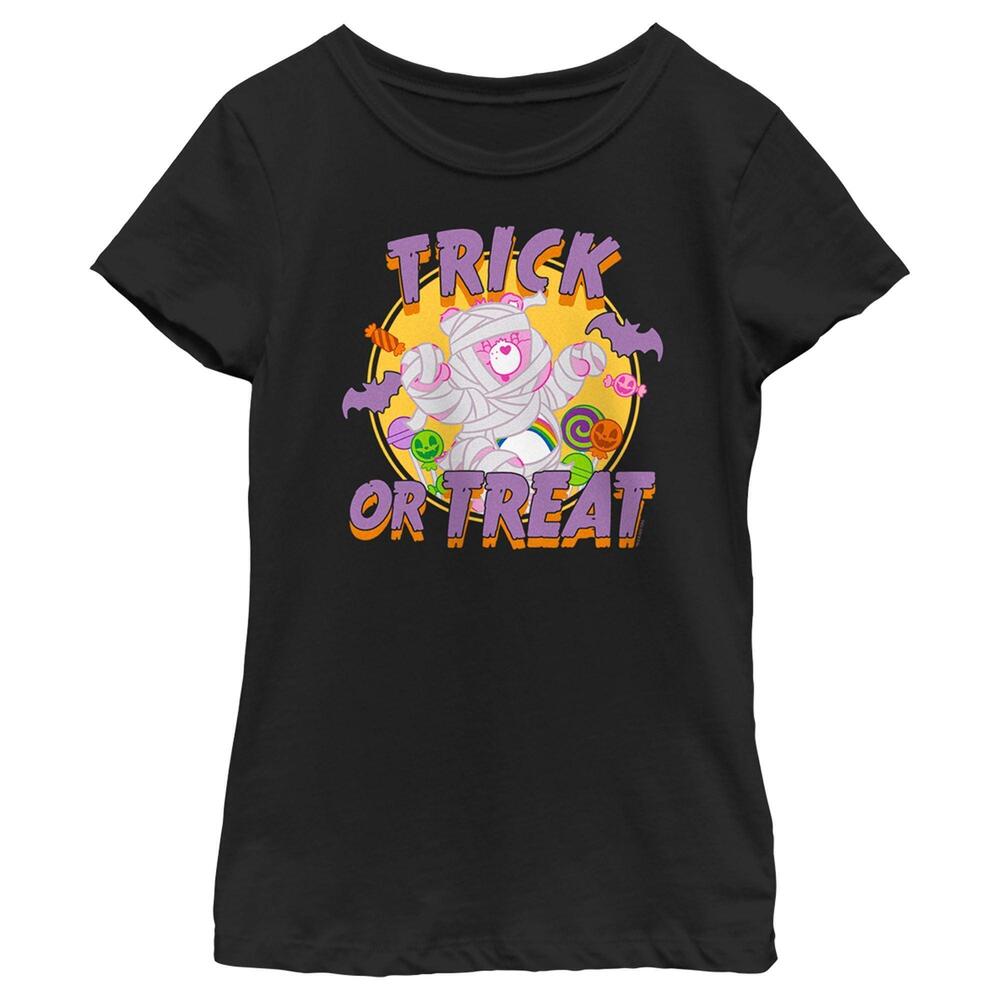 Girls Care Bears Halloween Trickortreat Cheer Bear Mummy Tshirt